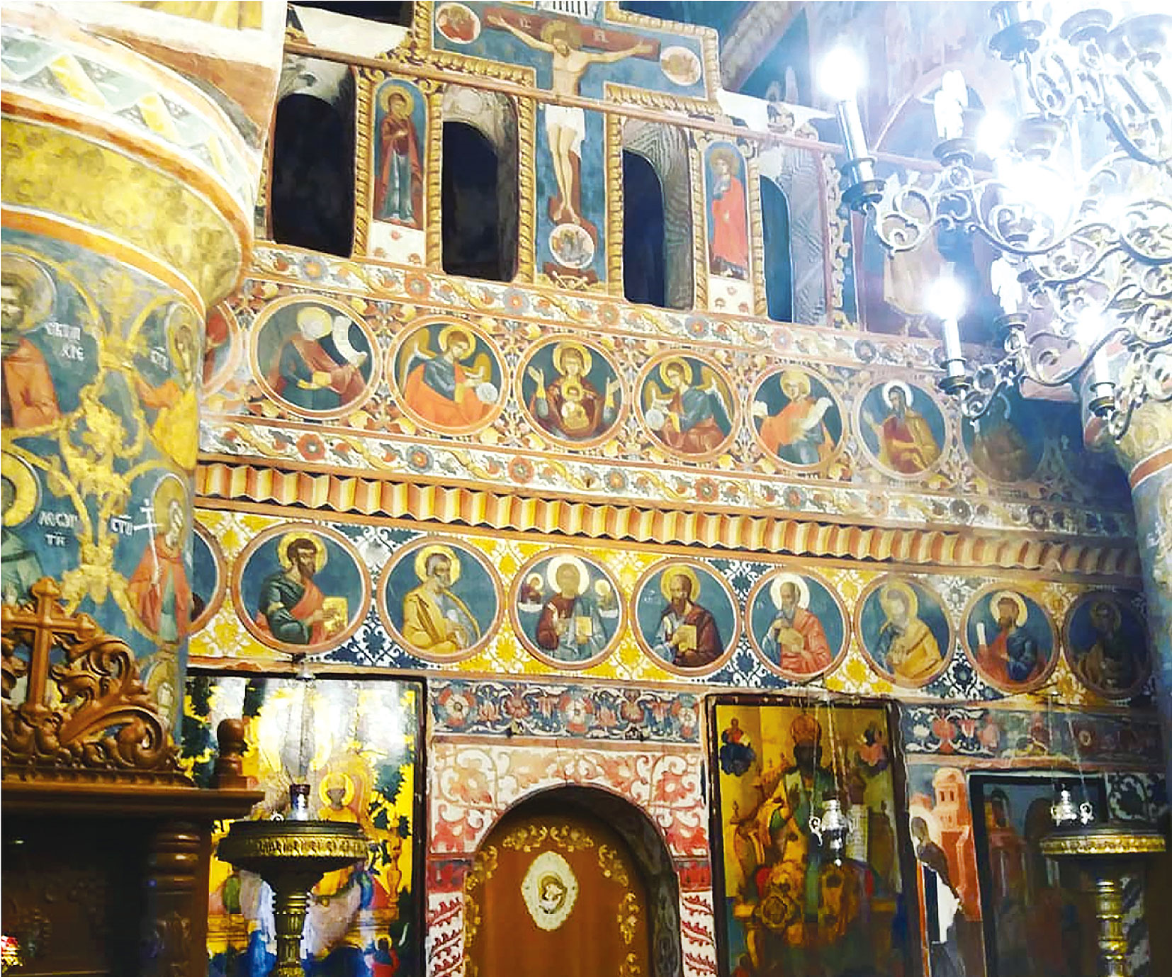 Manastirea Snagov interior