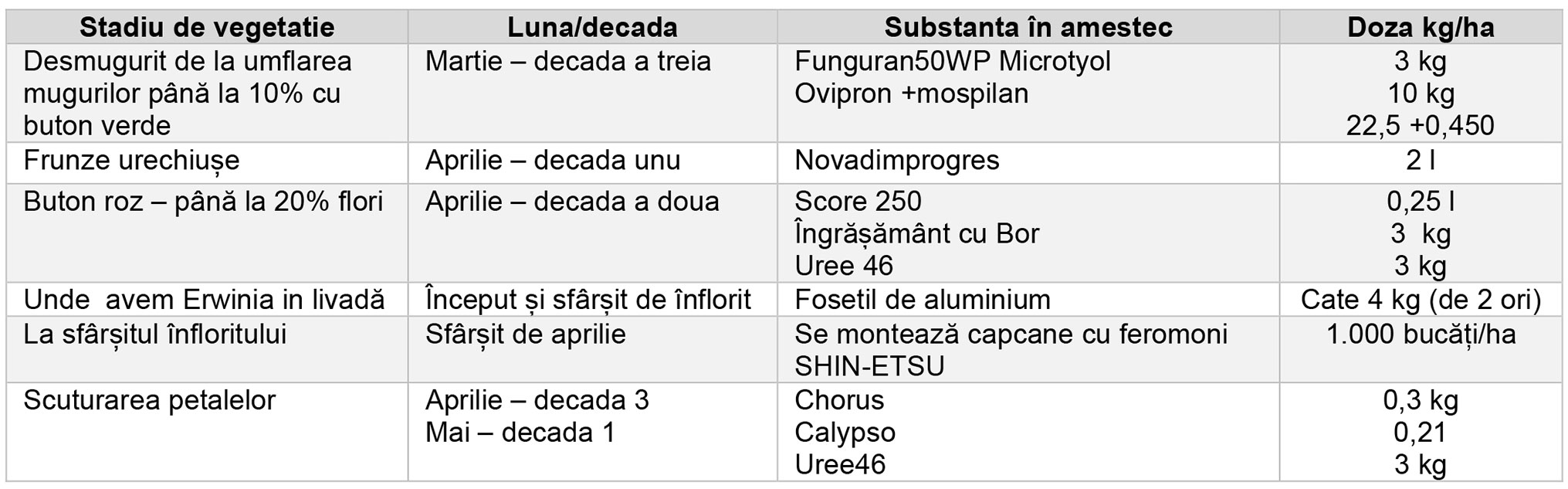 lucrari primavara prun