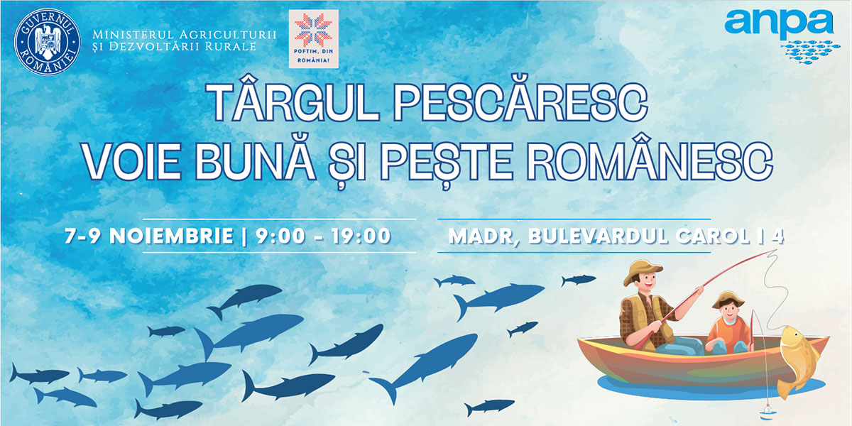 Târg Pescăresc - voie bună și pește românesc: trei zile de tradiție, gust autentic și atmosferă românească la MADR