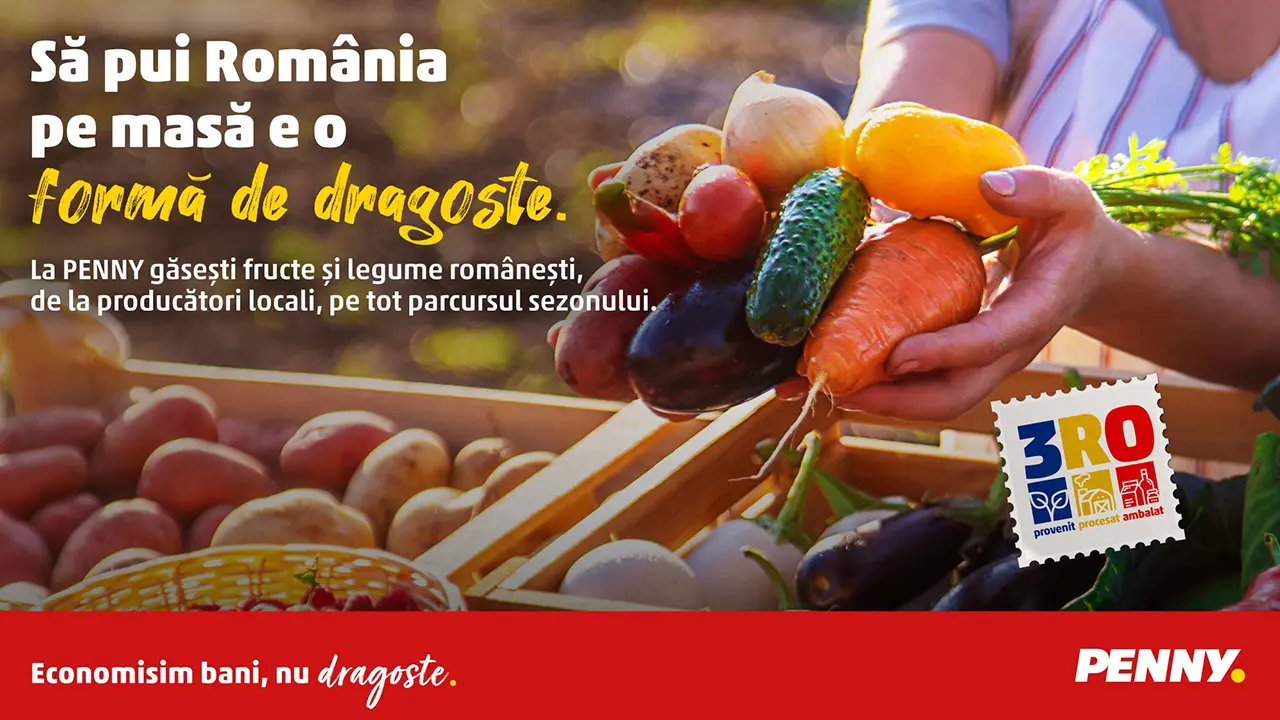 Fructe și legume românești de sezon, la PENNY