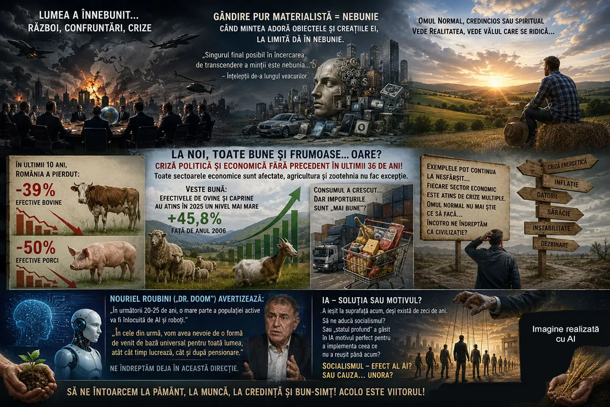 Agricultura României între criză, războaie și inteligență artificială