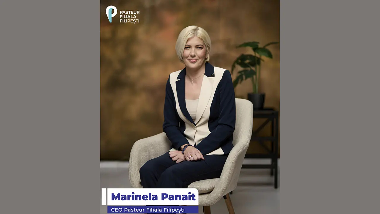 Marinela Panait CEO al Pasteur Filiala Filipești