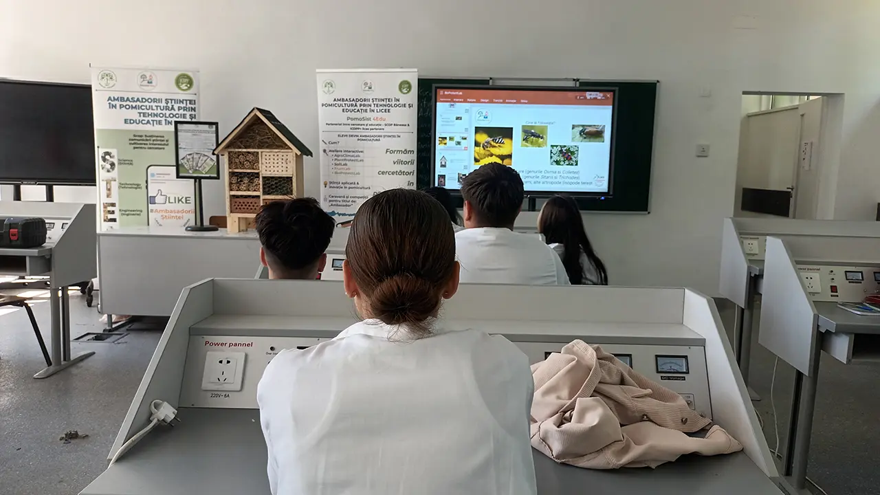 elevi la curs