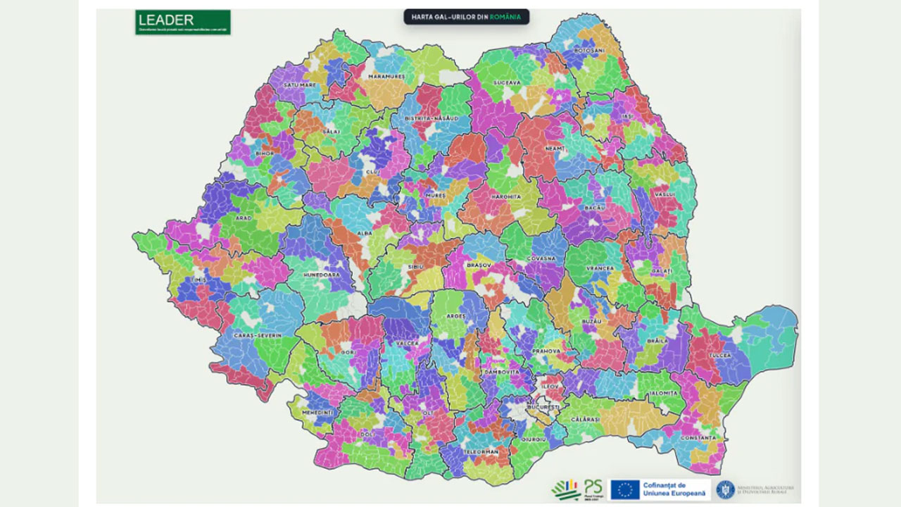 Harta Interactivă a GAL-urilor