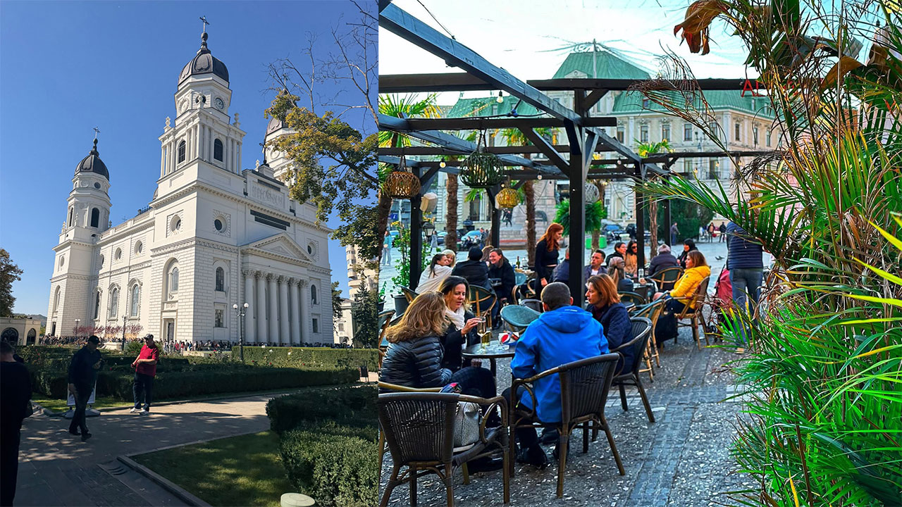 Hrana pentru pelerinii sositi la Iasi