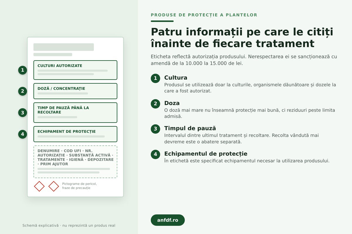 informatii eticheta produse de protectie a plantelor