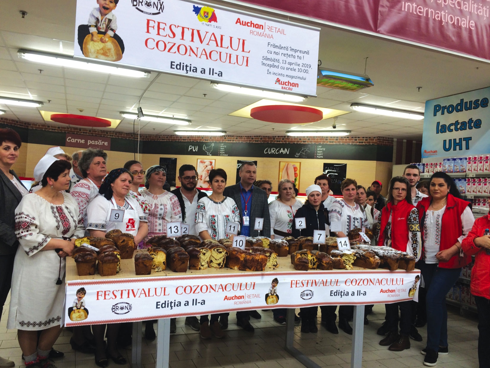 Festivalul Cozonacului și târg de produse locale la Bacău