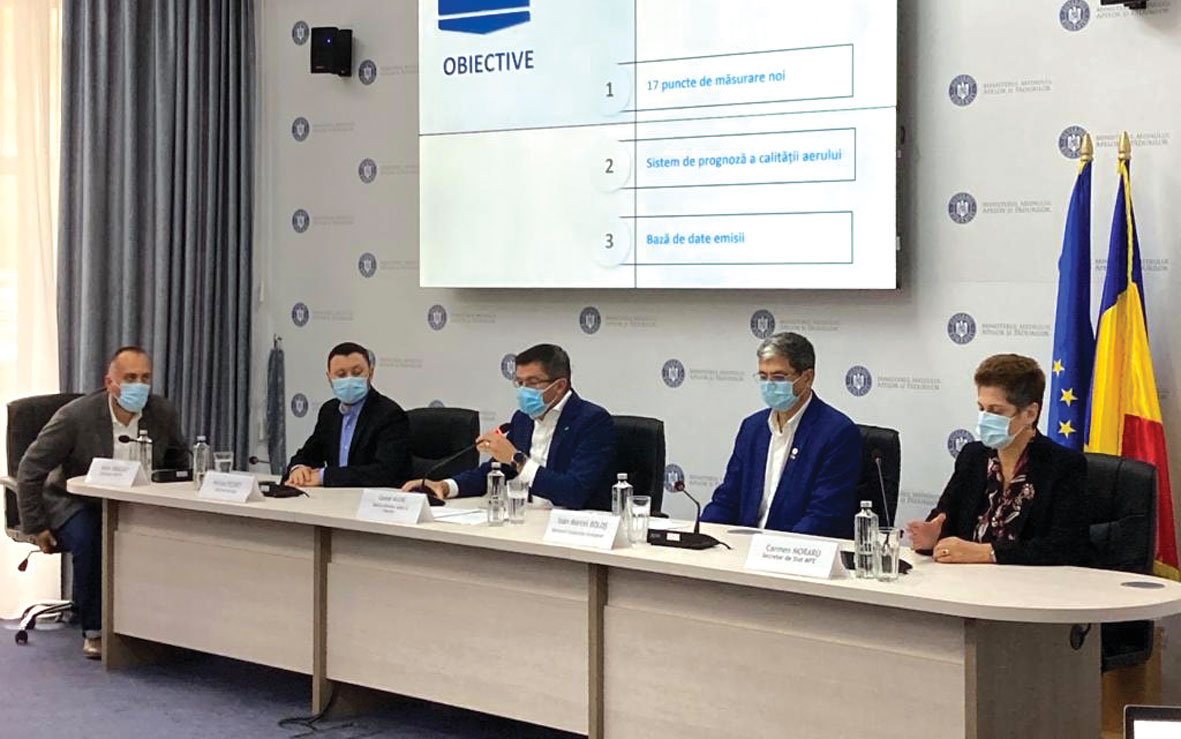 Proiect european pentru 17 stații de monitorizare a calității aerului