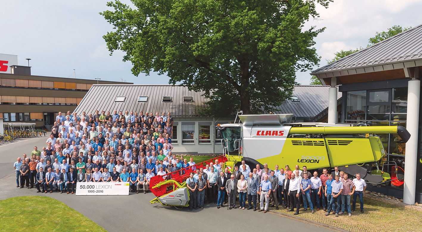Claas a scos pe piață Combina LEXION cu numărul 50.000