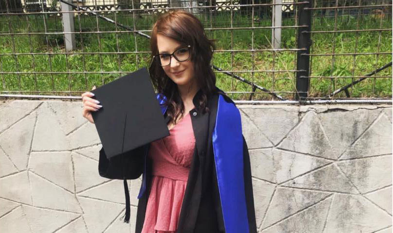 Anamaria Sabie - un model pentru elevii care provin din mediul rural