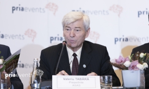 Valeriu TABĂRĂ- Președinte ASAS și fost ministru al Agriculturii şi Dezvoltării Rurale participă la conferința PRIA Agriculture Cluj-Napoca în 14 iunie