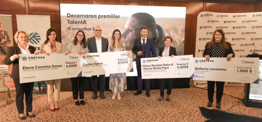 Corteva Agriscience a anunțat câștigătoarele programului TalentA, sezonul 2021