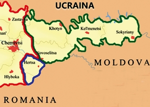 Români și teritorii lăsate în afara granițelor țării: Bucovina de Nord, Herța, Hotin și Bugeac