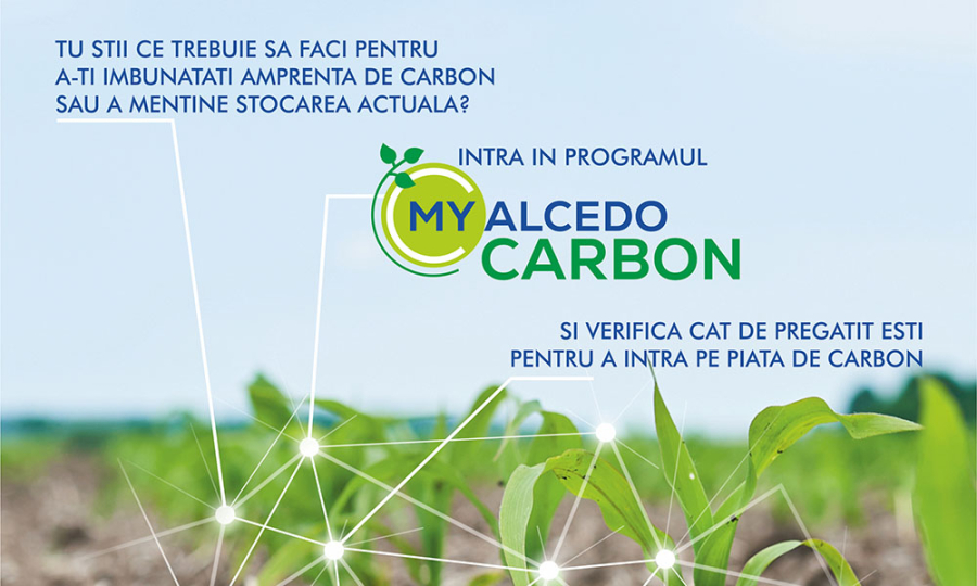 ALCEDO susține agricultura conservativă prin programul MY ALCEDO CARBON