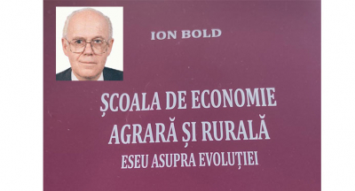 O sinteză utilă, semnată de Ion Bold: Școala de economie agrară și rurală