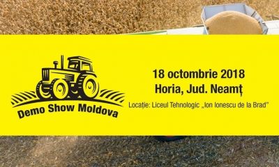 Demo Show Moldova: Prezentarea celor 7 combine de ultimă generație ce intră in demonstratia de recoltat porumb
